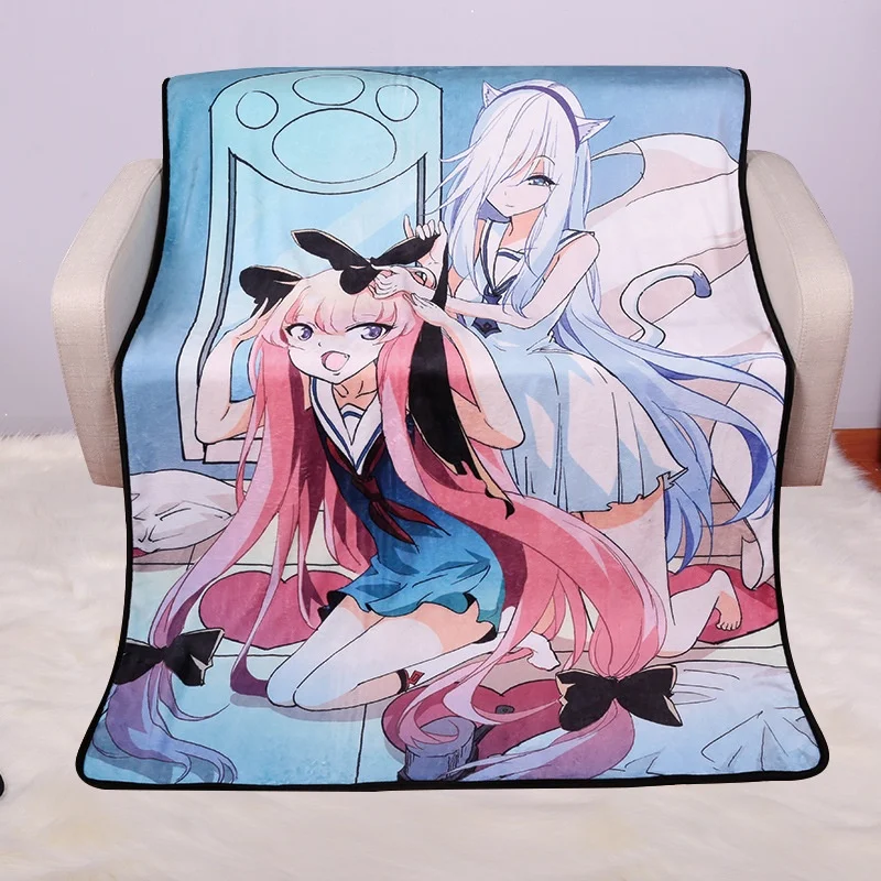 
Custom Digital Photo Printed Soft Plush Cozy Microfiber Flannel Fleece Throw Blanket small order accept 