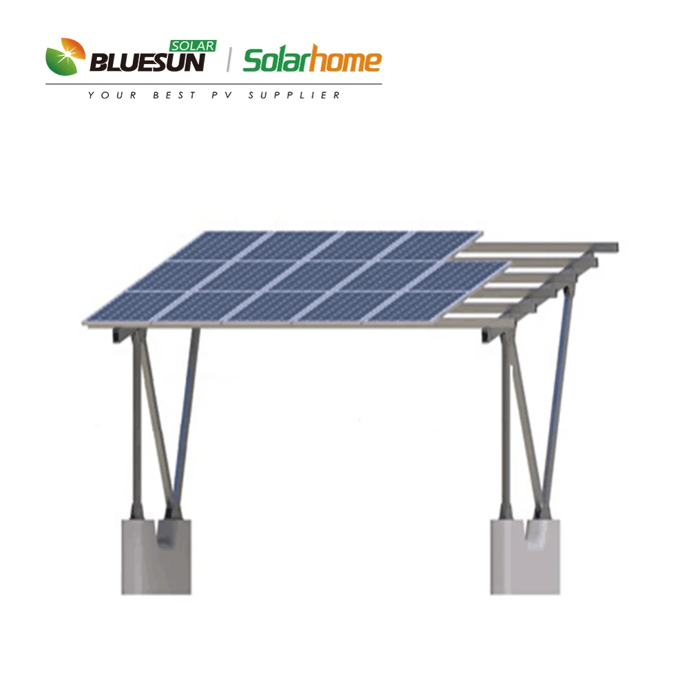 BlueSun high quality tile roof aluminum alloy pv solar panel mounting bracket for solar system