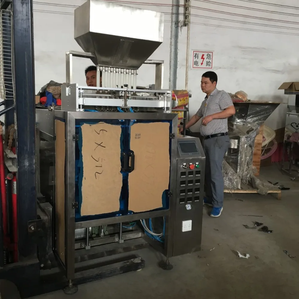 Guangzhou Huasheng Sauce multi line sachet packing machine