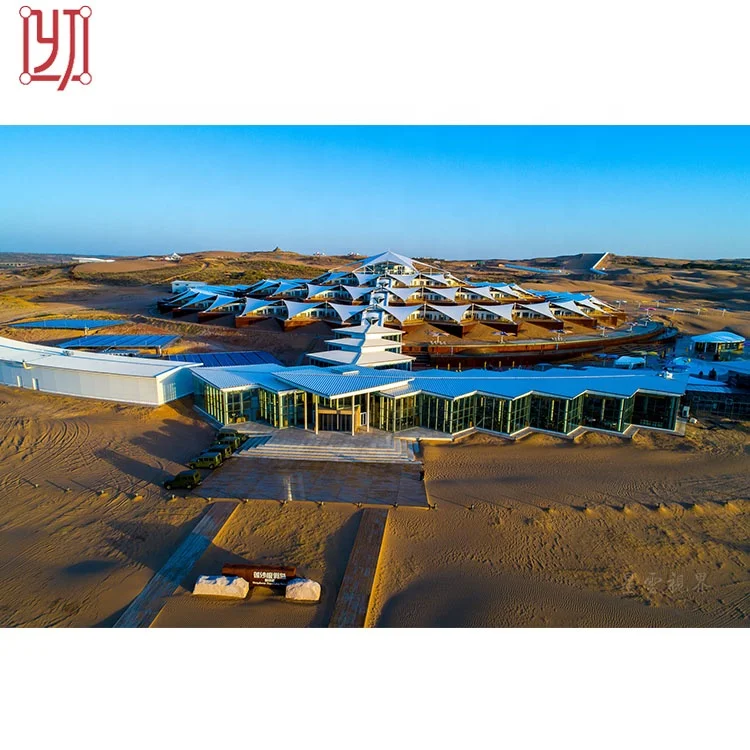PVC hotel shades tents with trap door