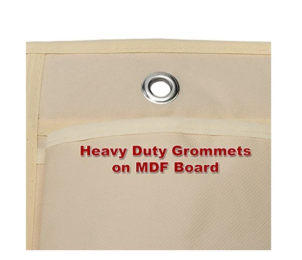 Over The Door Shoe Rack And Closet Organizer System With 24 Extra Large Heavy Duty Pockets From 600D Shoes Storage Box