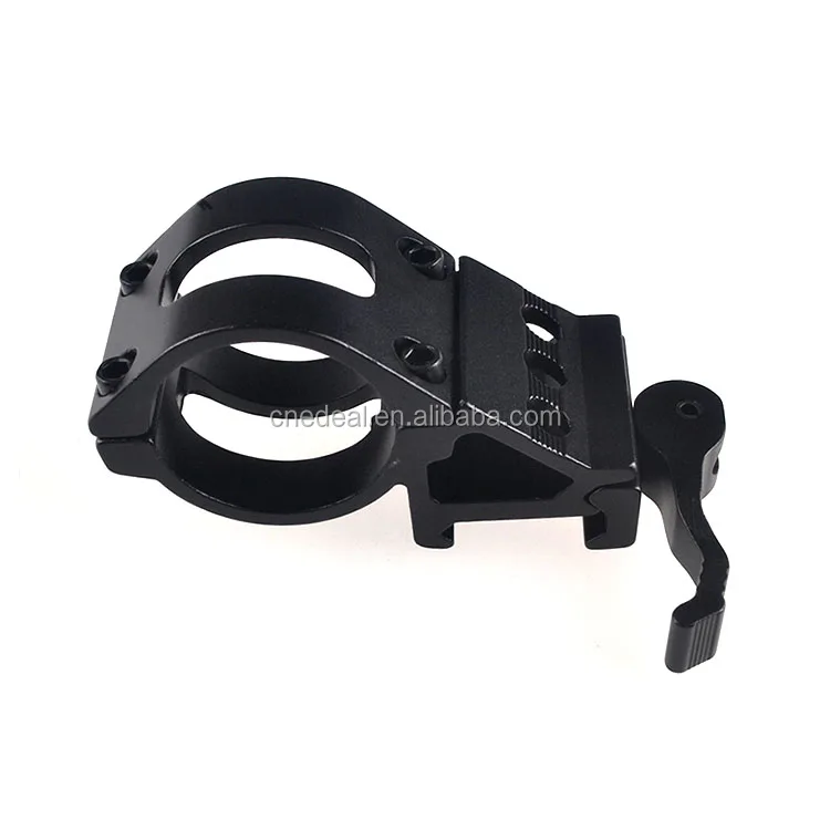Jialitte Manufacturer Quick Release 30mm Ring 20mm Picatinny Rail Tactical Torch Flashlight Scope Mount