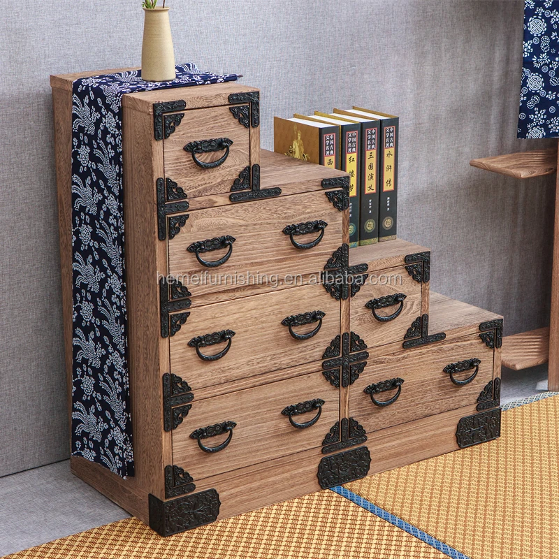 Entracne paulownia wooden and modern chests of drawers