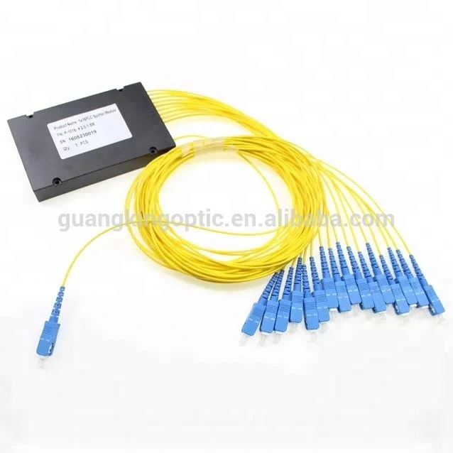 Поставка 16 способ волокна распределительной коробки, PLC 1 16 волоконно-оптический сплиттер окно