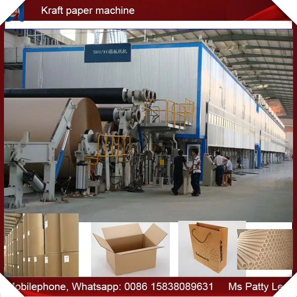 2015 Guan Mao main product, 1760mm kraft paper machinery manufacturing