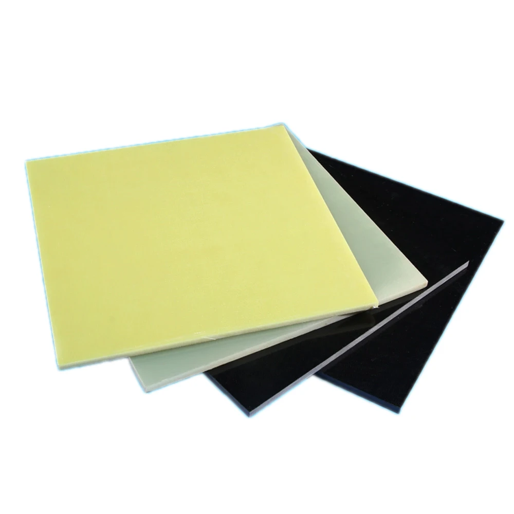 CNC milling drilling cutting programming g10 black fiberglass plate