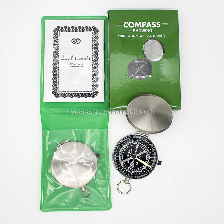 pocket muslim qibla direction finder compass portable islamic prayer compass