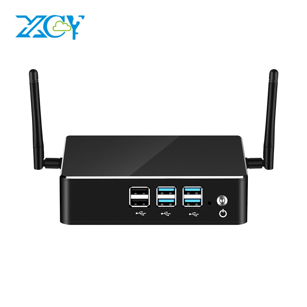 XCY Мини ПК core i3 8130U DDR4 8 Гб 8th Мини компьютер VGA 300 м Wi Fi Gigabit Ethernet 4 к HTPC