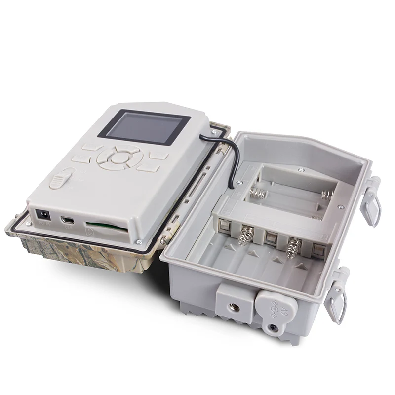 BolyGuard 30MP Black IR No Glow Hunting Photo Trap 2 Inch LCD Display Digital Trail Camera 100ft Detection Support Solar Panel