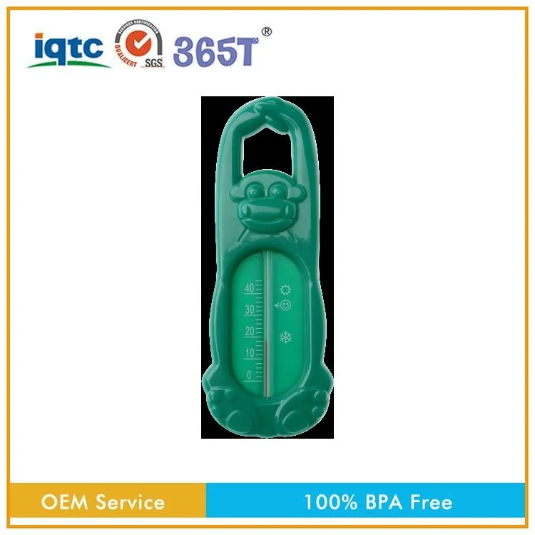 Professional Waterproof Thermometer BPA Free PP Newborn Bathtub Hot Water Thermometer for Baby Bath