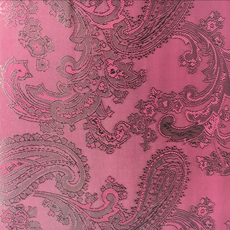Низкая цена 100% полиэстер двухцветный Жаккард Пейсли кипер подкладки на складе Windy Пальтовая ткань