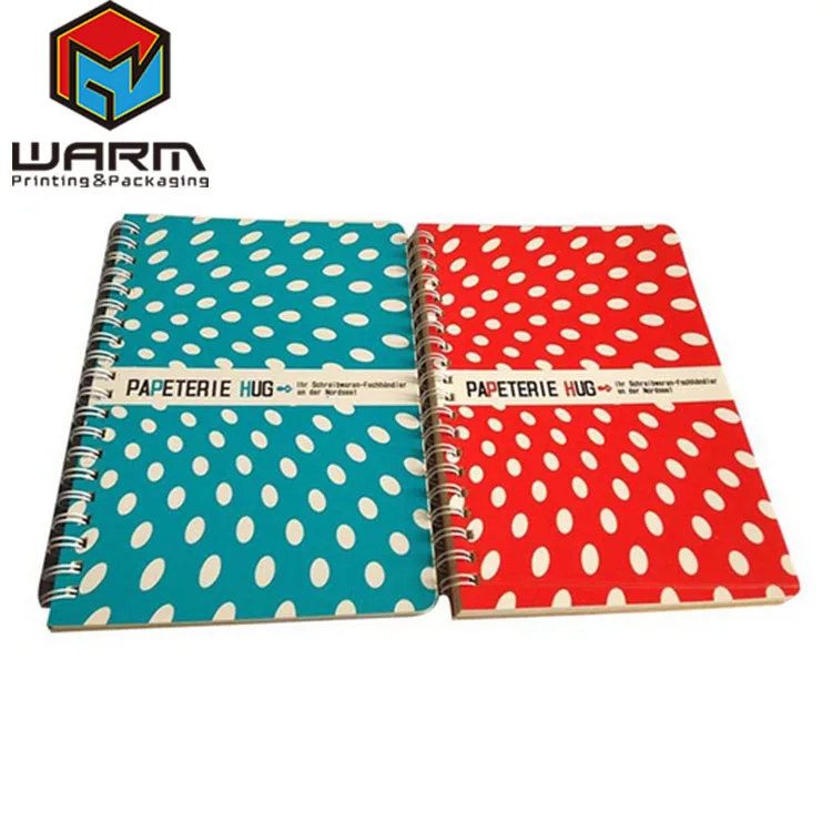 
Top custom paper colorful wholesale cheap spiral notebook 