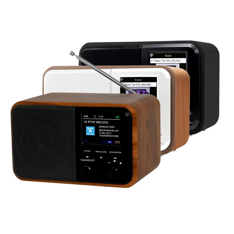 MS-330 wooden internet wifi radio with DAB/FM radio station