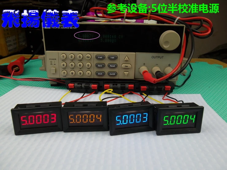 Digital DC 5 digit Voltmeter  BY536V DC 0-9.9999V-33.000V 33V LED Voltage Volt Panel Meter Tester