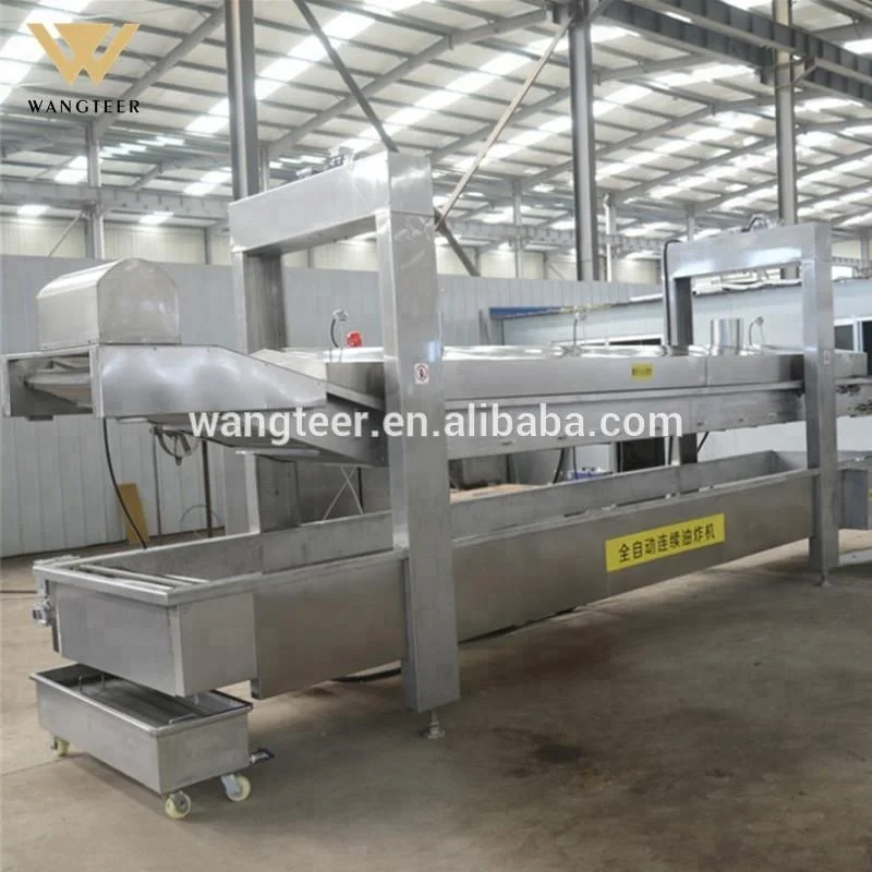 French Fry Production Line Industrial Fryer Automatic Potato Chip Making Machine Price