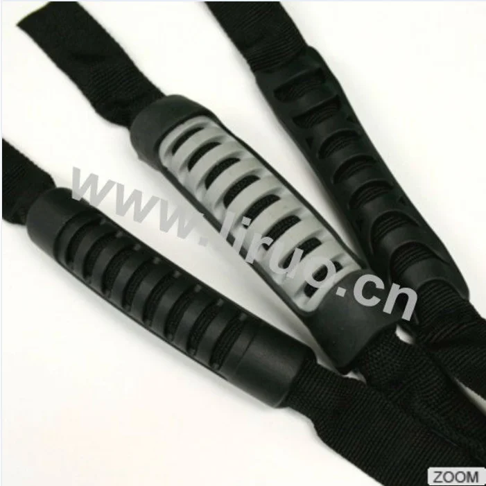 Factory supply best quality plastic PP webbing rubber handle
