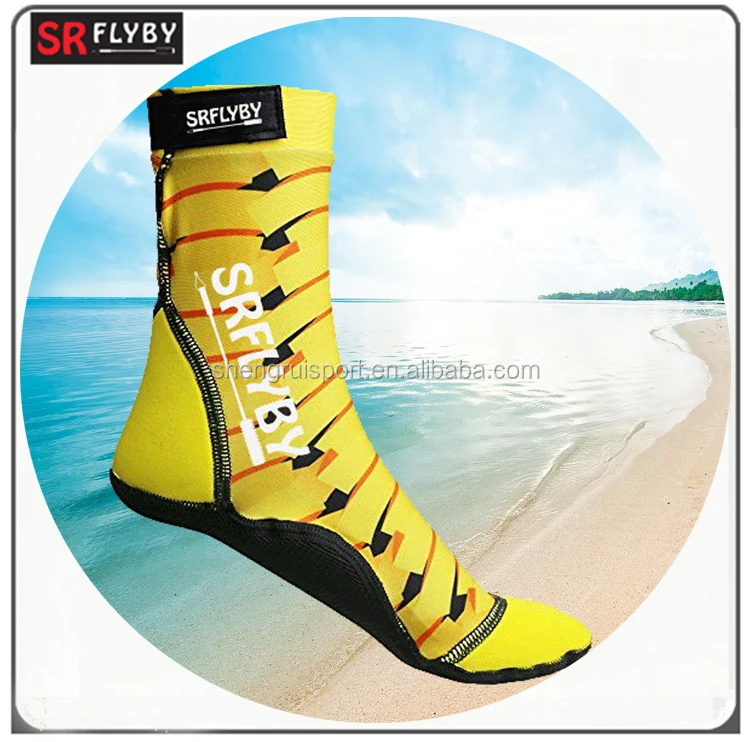 High cut new design Neoprene sandy socks non-slip boots waterproof shoes