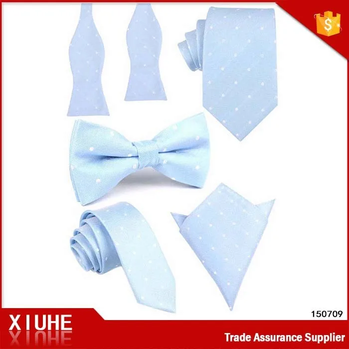 Men anchor pattern Navy Polyester Self Bow tie,Necktie,Bow Tie,Hanky