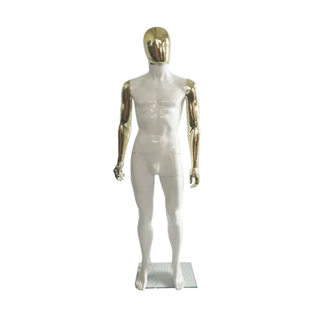 Factory fashion plastic mannequin head with wigs and male mannequin half body full body for sales