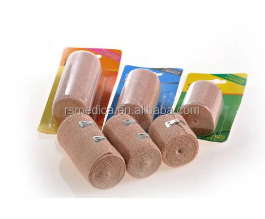 
Hospital Supplies Skin Color Empty Pin High Elastic Bandage with Different Size 