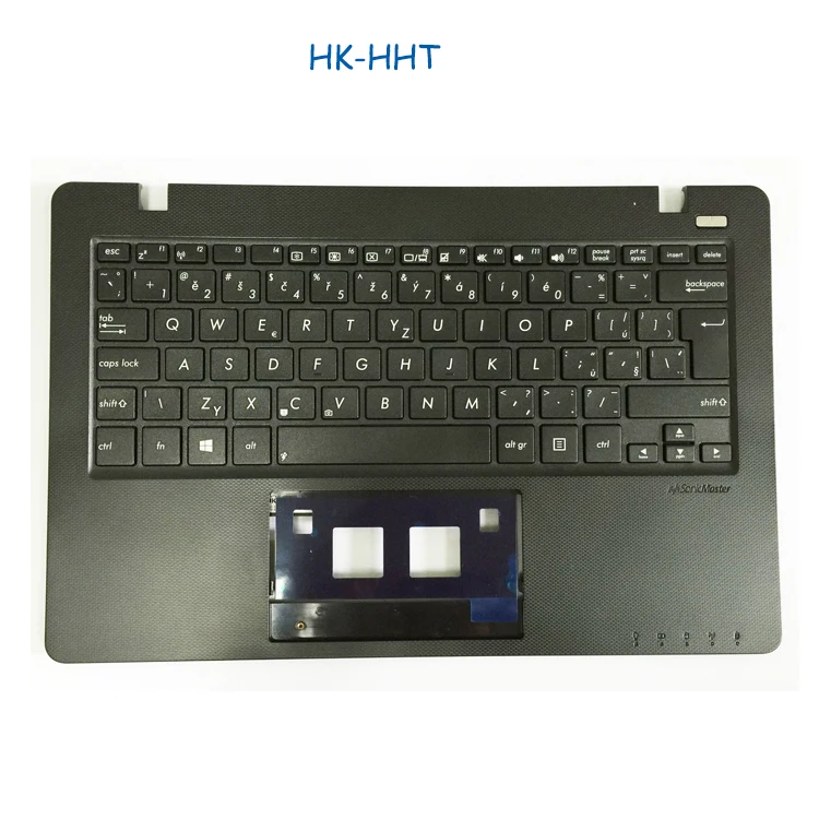 Клавиатура черная с фианитами для Asus X200, X200CA, X200LA, X200MA