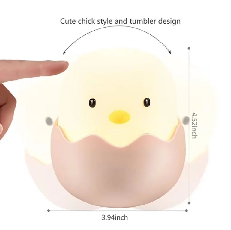 colorful cute mini children toilet sensor silicone baby kids led night light