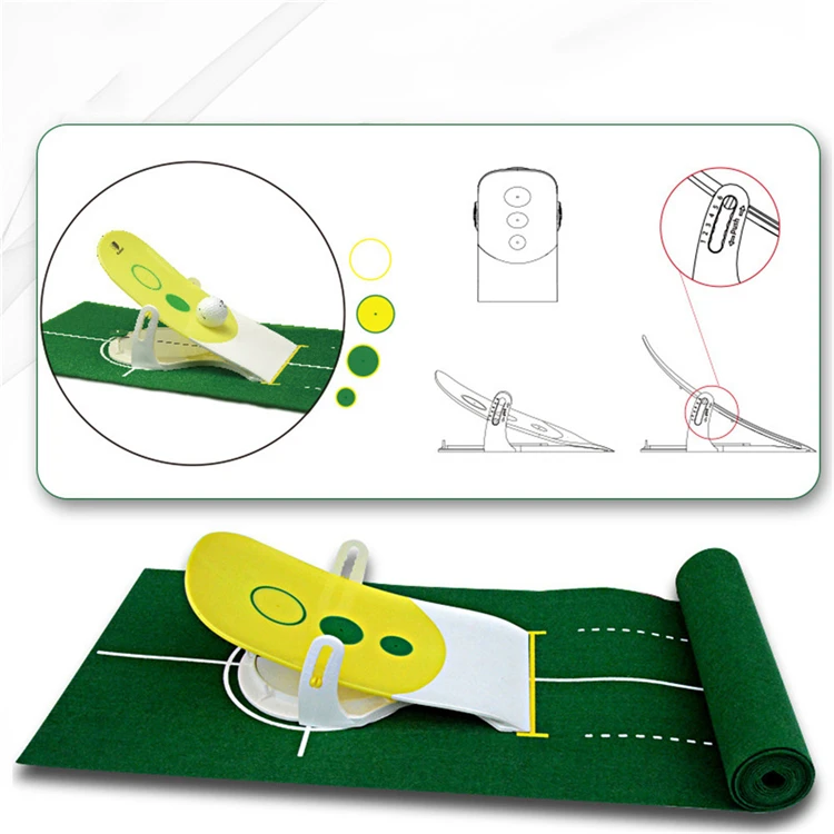 Wholesale caiton indoor golf putting aids putting green with holes