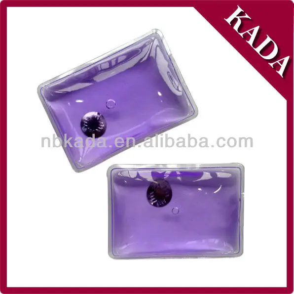 Mini Winter Gift Reusable Gel Cute Cartoon Portable Round Rectangle Self Heating Pack for Hand Warmer