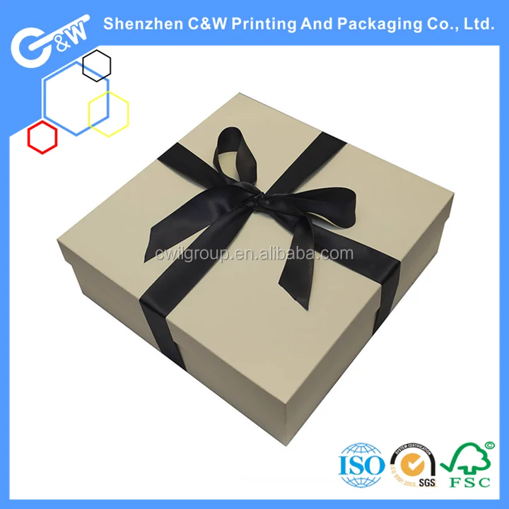 OEM Customize High-end Black Velvet Jewelry Package Gift box