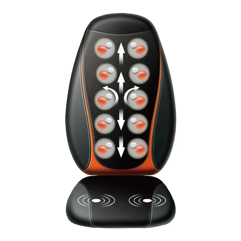 
2021 car home massage seat cushion with heating kneading and vibration function 
