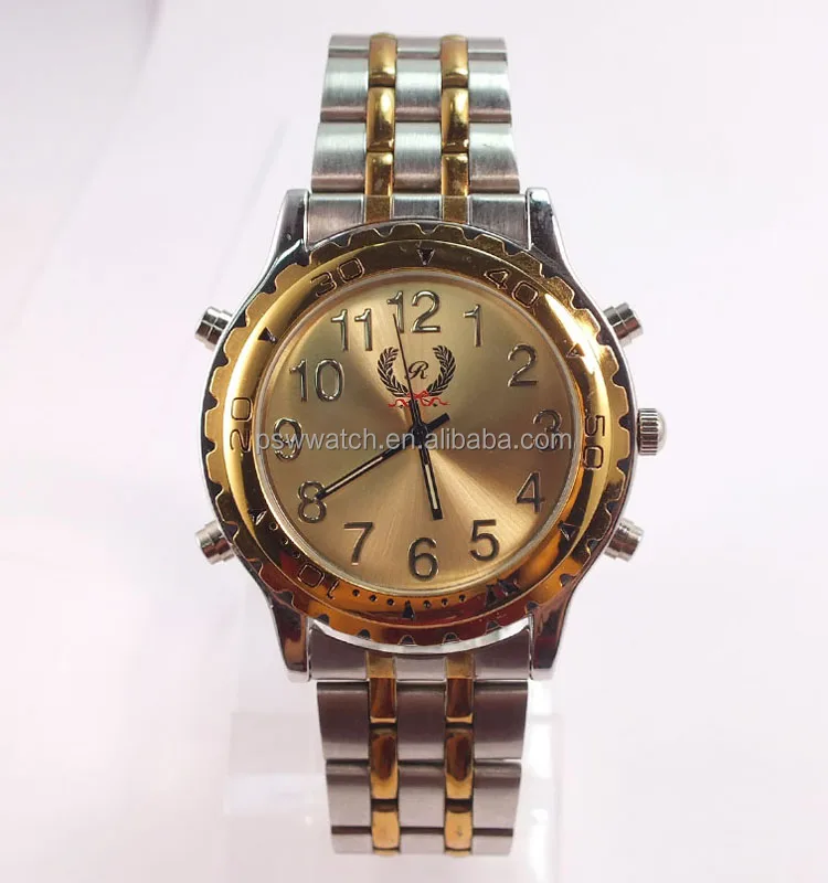 Multi-language Talking Watch for Blind Men talking watch for blind people