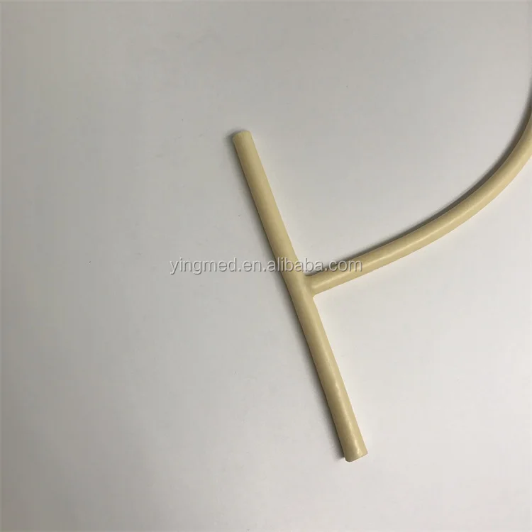 Hotsale latex T drainage tube with CE&ISO approved