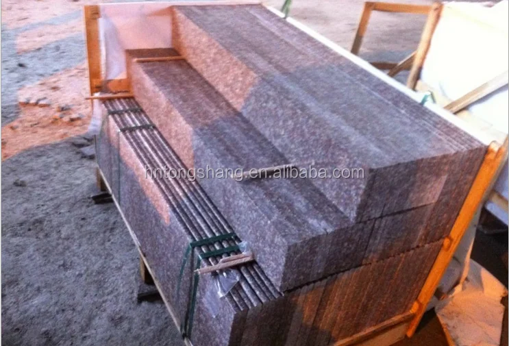 Горячая продается дешевые красный гранит g687 гранит шаги и стояки