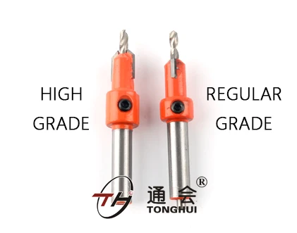 Factory Price YG8 Tapered Countersink Drill Bit For Wood Plywood Plastic Drilling