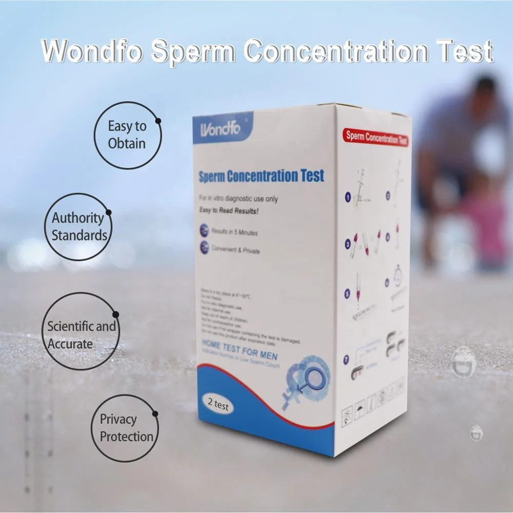  WONDFO одношаговый тест на концентрацию спермы 2 т/коробка