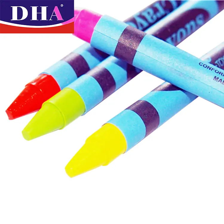 Multi-color Non Toxic Washable Custom Colors Jumbo Crayon