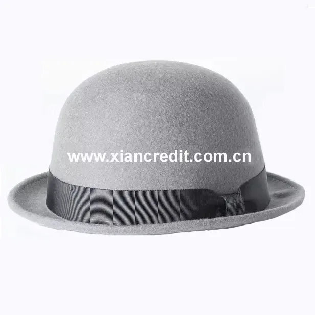 100% Австралия мериносовая шерсть серая фетровая шляпа