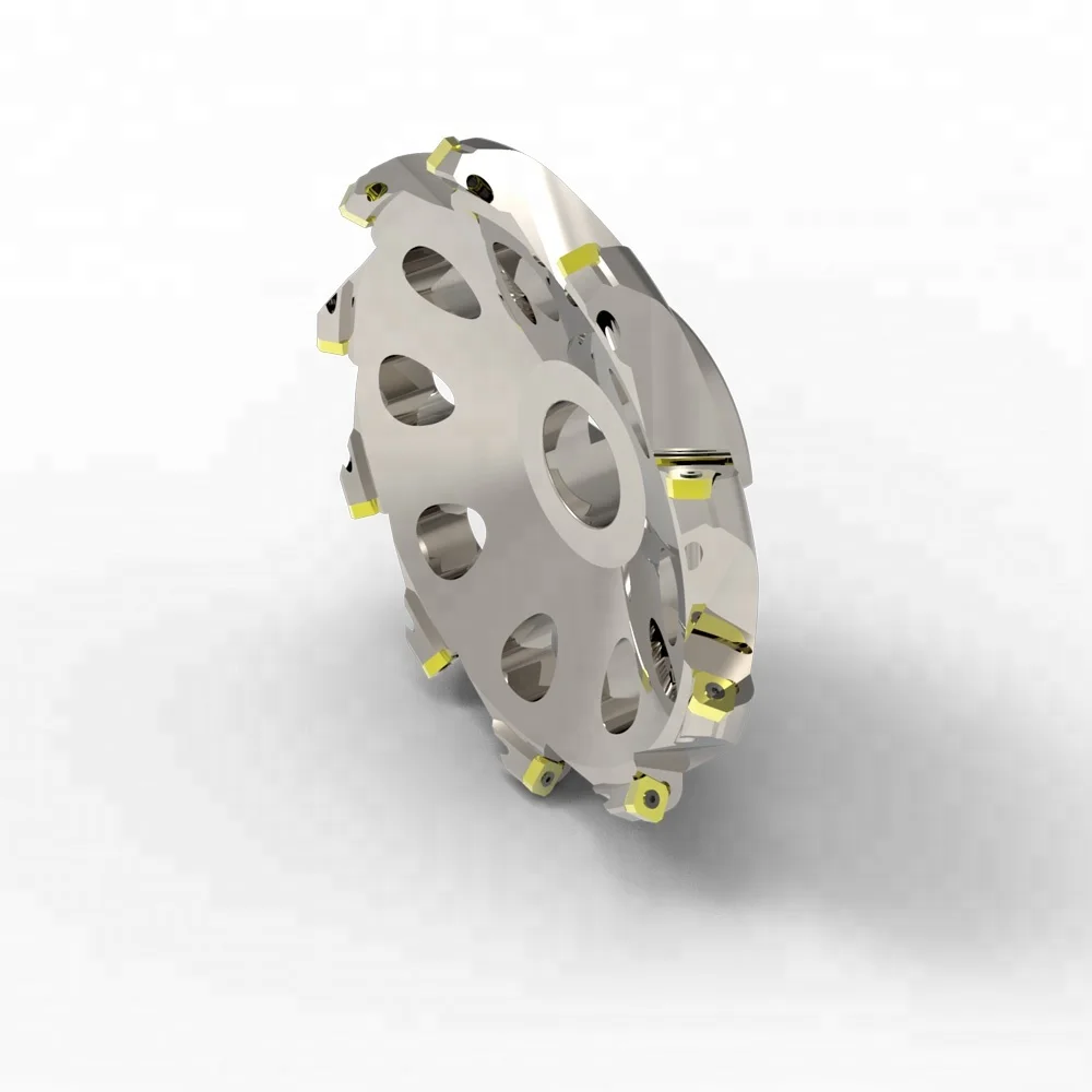 KM 45 degree/indexable Face Mill/CNC milling cutter/for aluminum, connection dia 22mm, cutting dia 50mm