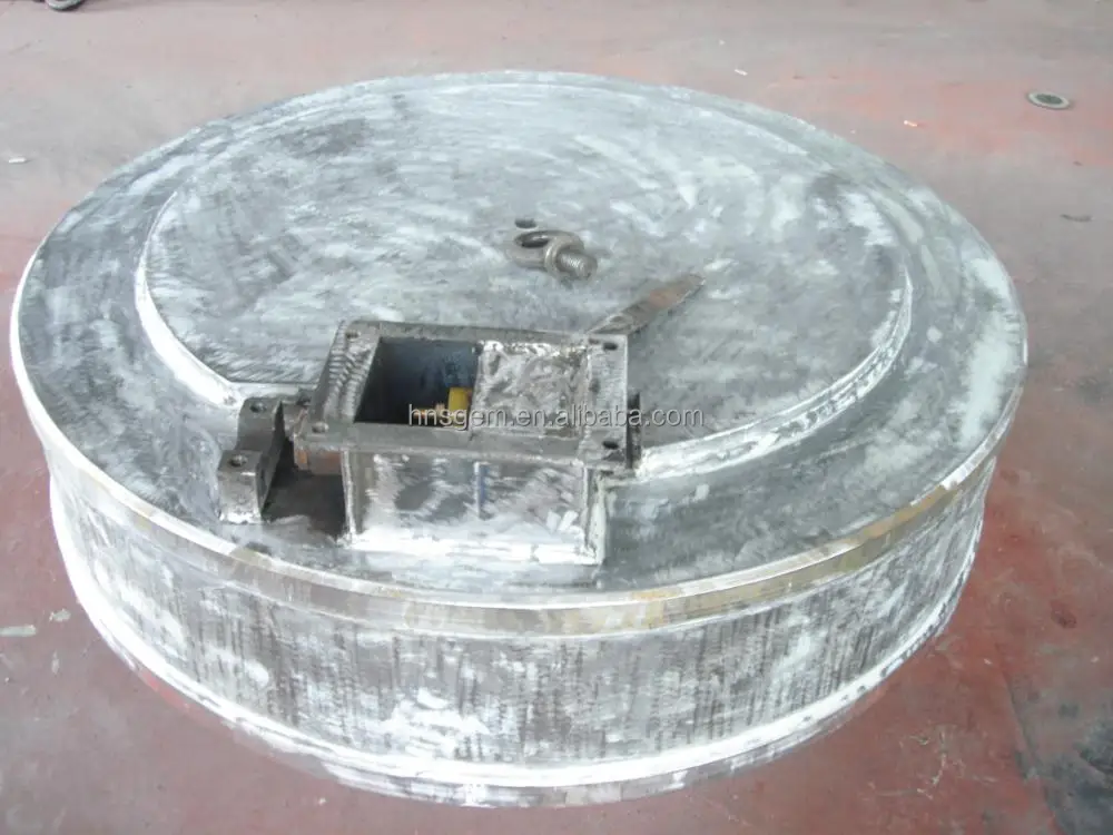 Circular 220v AC Electric Lifting Magnet Electromagnet For Crane