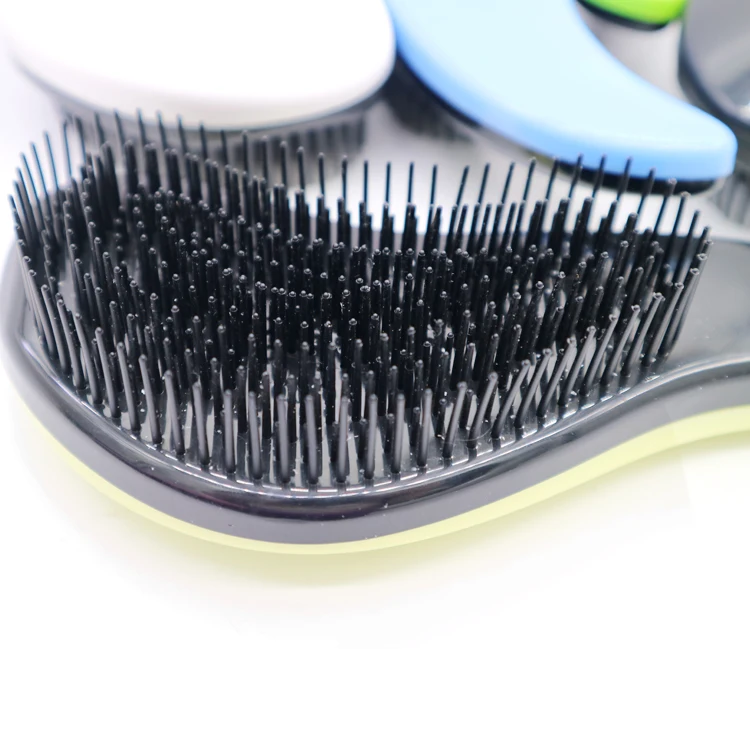 
Customized Logo gentle scalp brush detangling Brush hair comb 