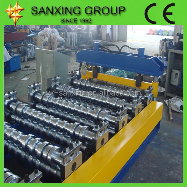 Glazed steel tile roll forming machine/Tile roofing roll fomring machine