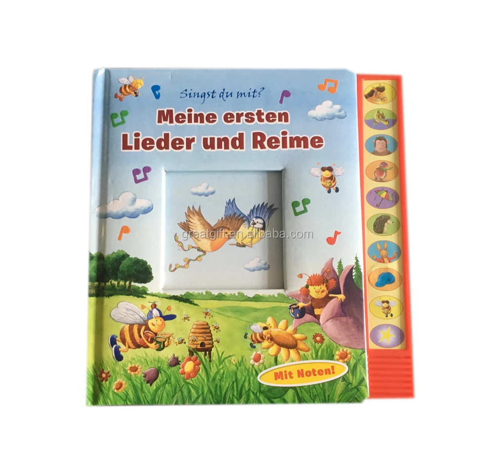 children sound board book button sound books
