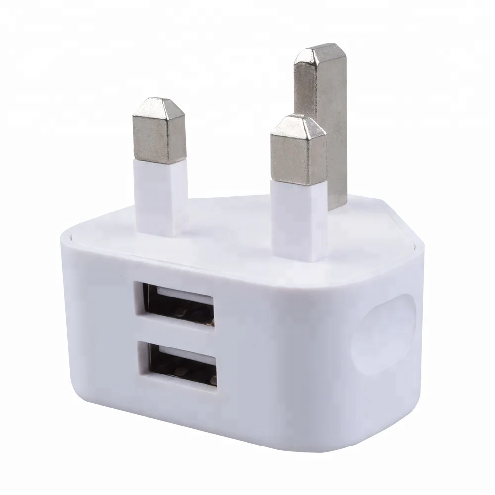 Высокое качество 3 Pin штепсельная вилка британского стандарта зарядная станция сотового телефона зарядное устройство для путешествий настенное зарядное устройство USB зарядное устройство