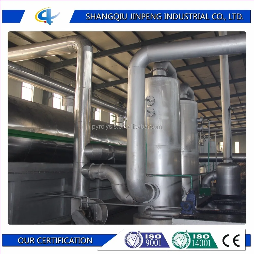 Non-pollution Waste Tyre / Plastic Recycling / Pyrolysis Plant / Machine to Diesel Oil and Gasoline