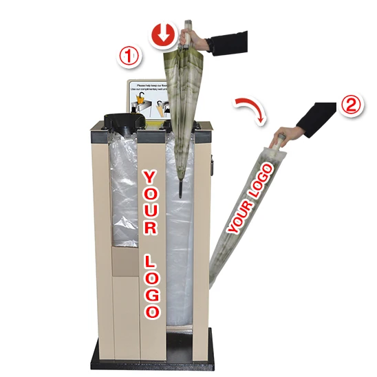 New ideas for hotels cleaning products 2021 business cooperation wet umbrella wrapper