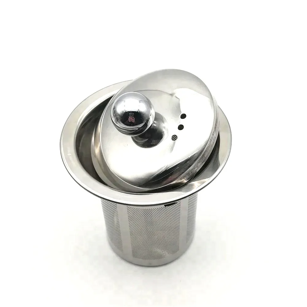 Кухонный инструмент, ситечко для заваривания чая с одной ручкой для подвешивания чайников