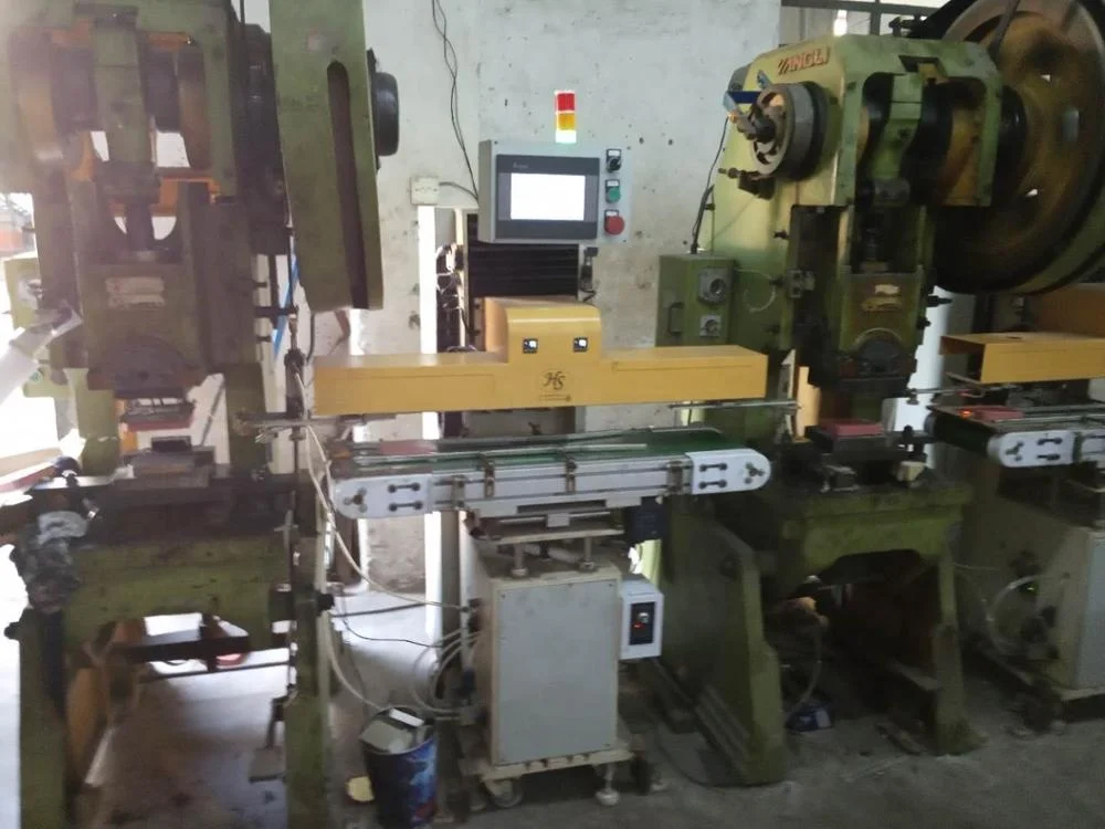 Custom PLC Control Pneumatic 2 Axis Robot Arm Manipulator conveyor for Tin box Making