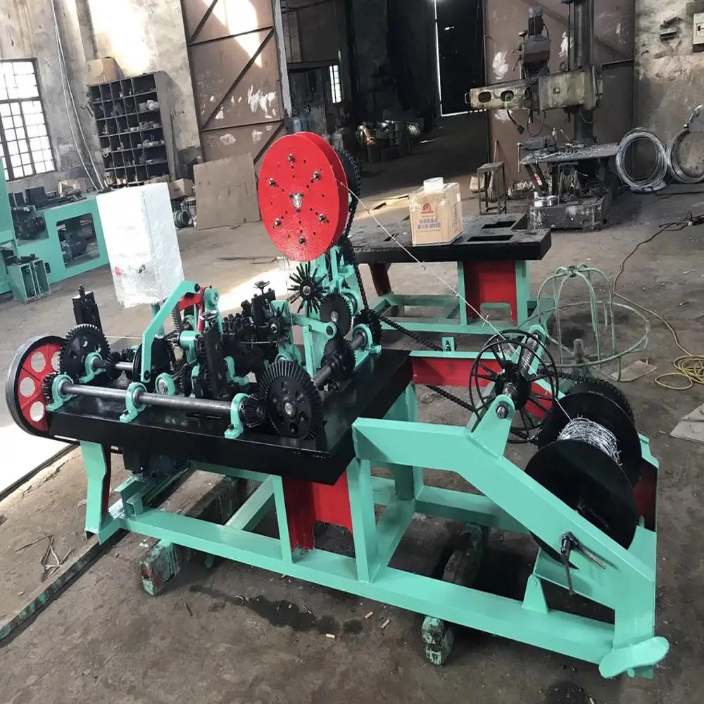 High Quality Double strands Barbed wire making machine ,Barbed wire making machine equipment
