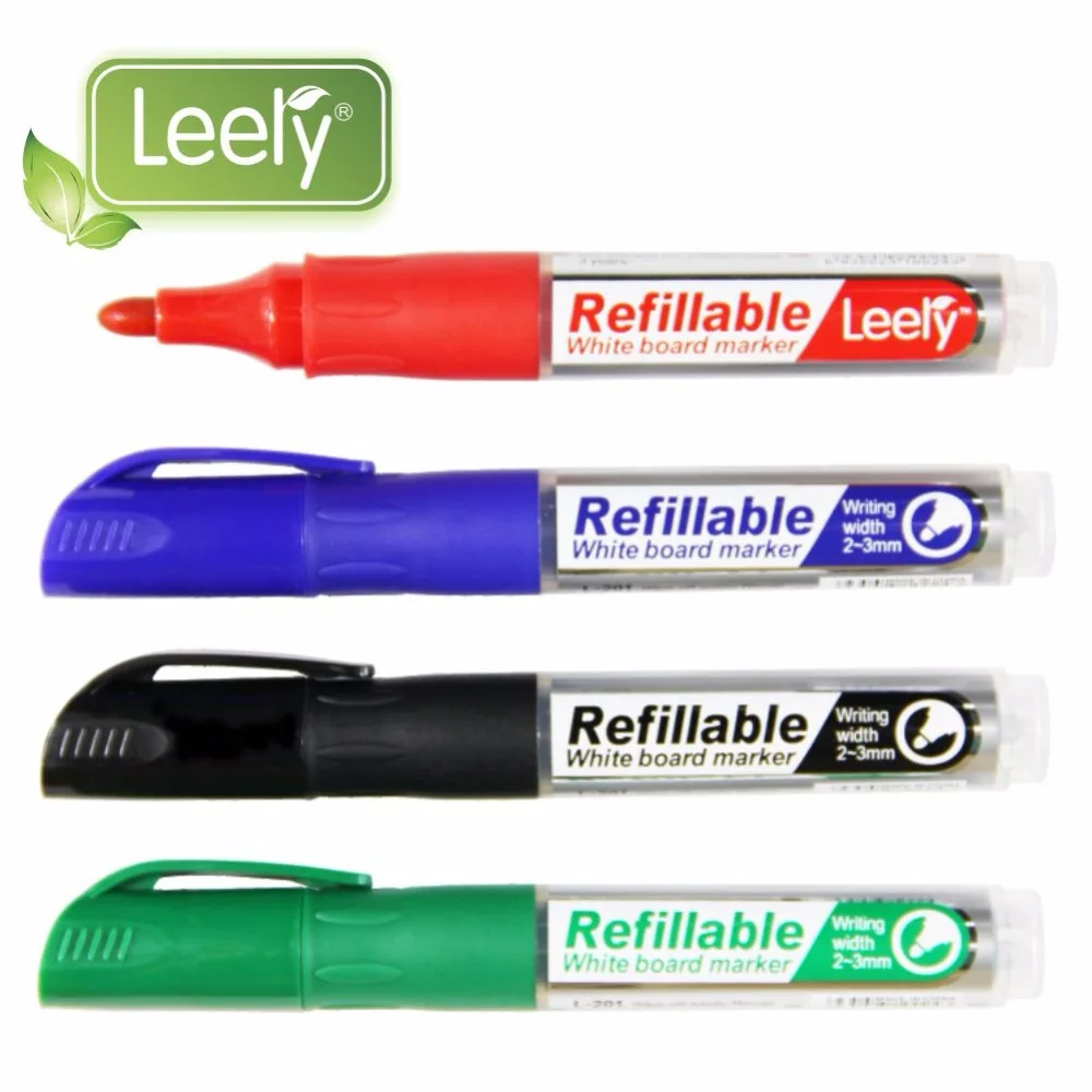 whiteboard writing media refillable white board marker pen
