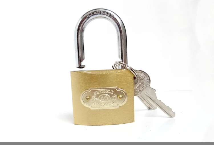 high quality hot sale imitate brass arc type padlock